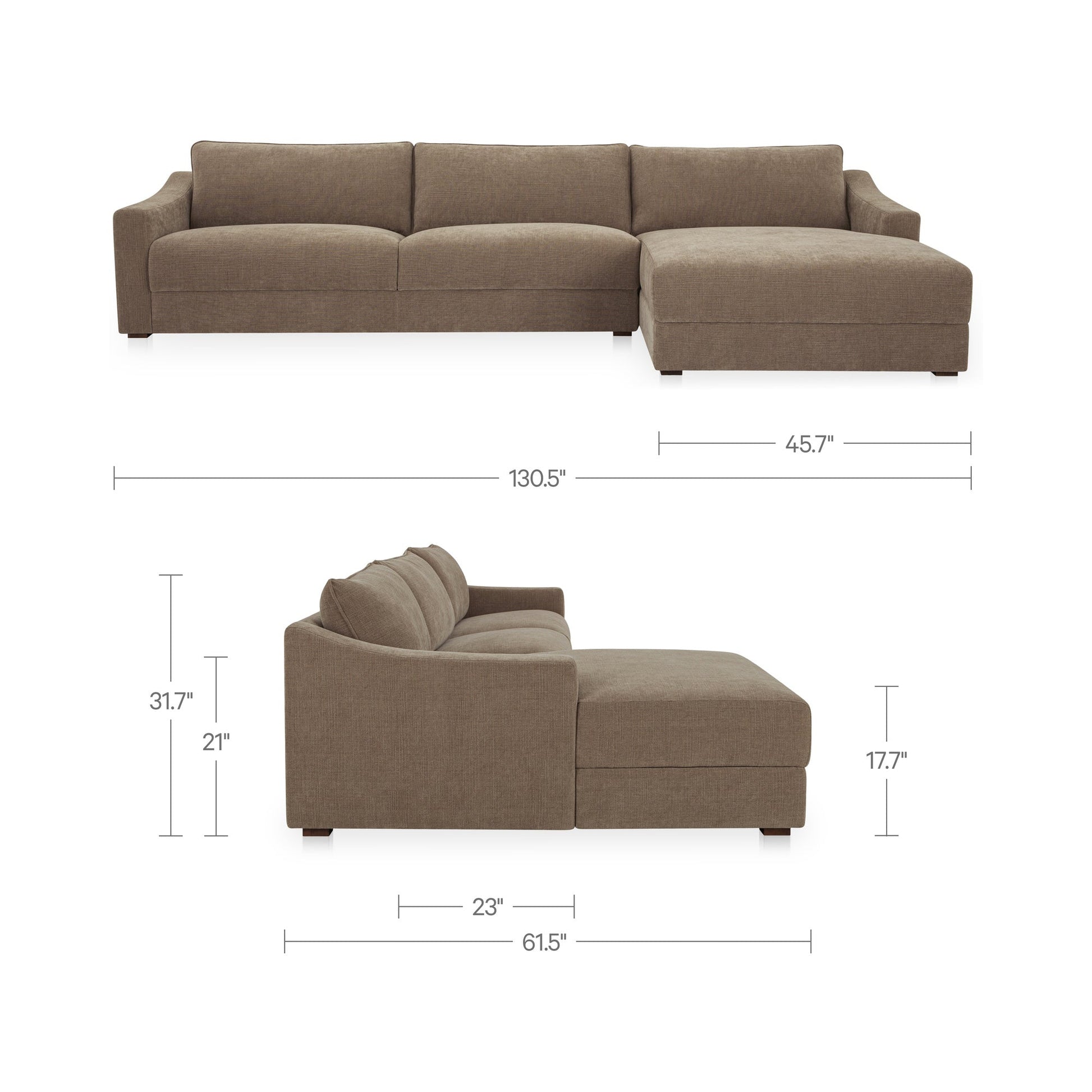 Farrow Sectional Moes Home Collection Mhc Fo 1058 27 L 0 12