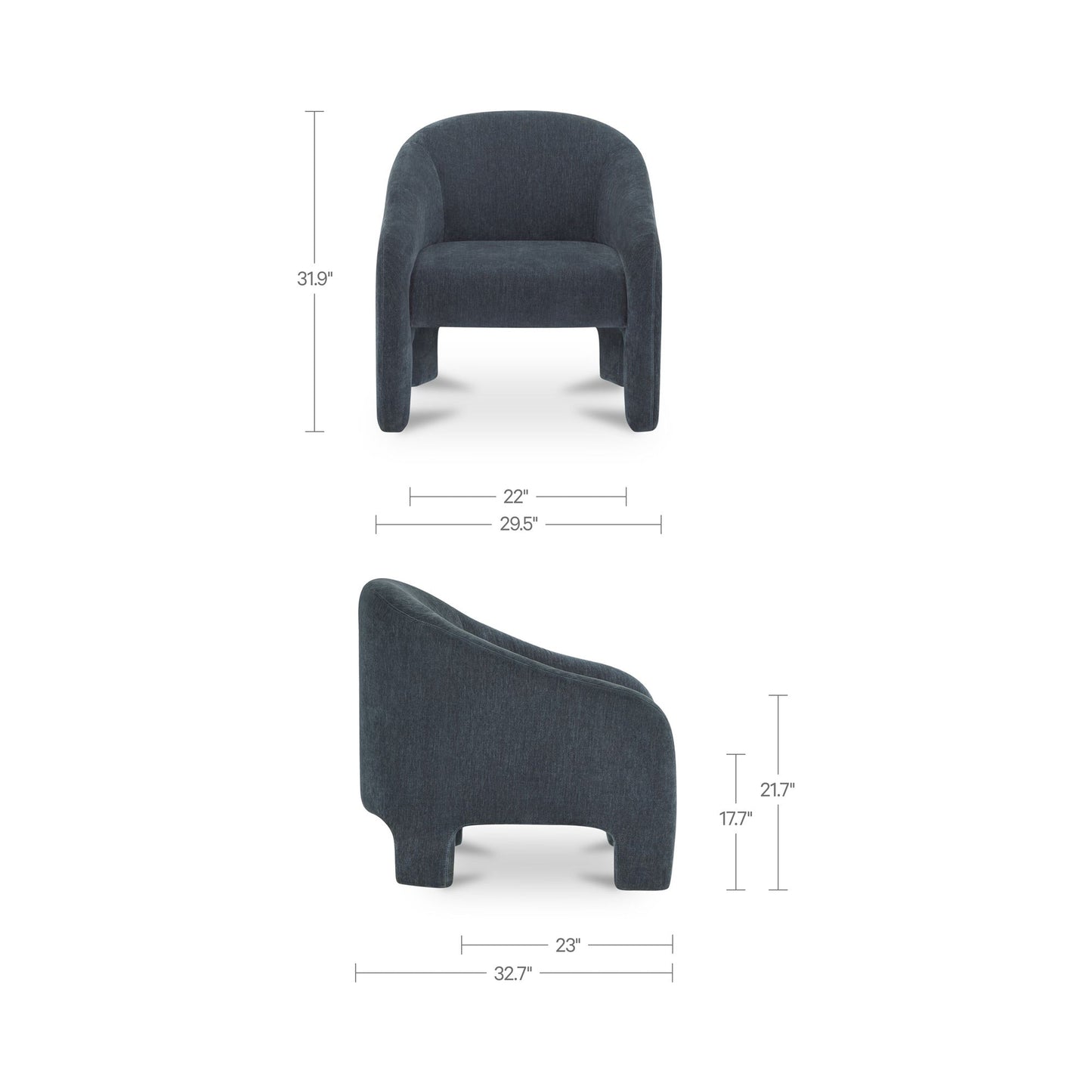 Tuva Accent Chair Moes Home Collection Mhc Fo 1059 27 5
