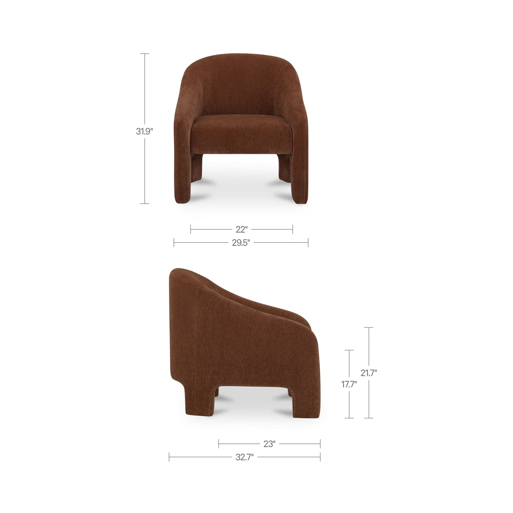 Tuva Accent Chair Moes Home Collection Mhc Fo 1059 27 6