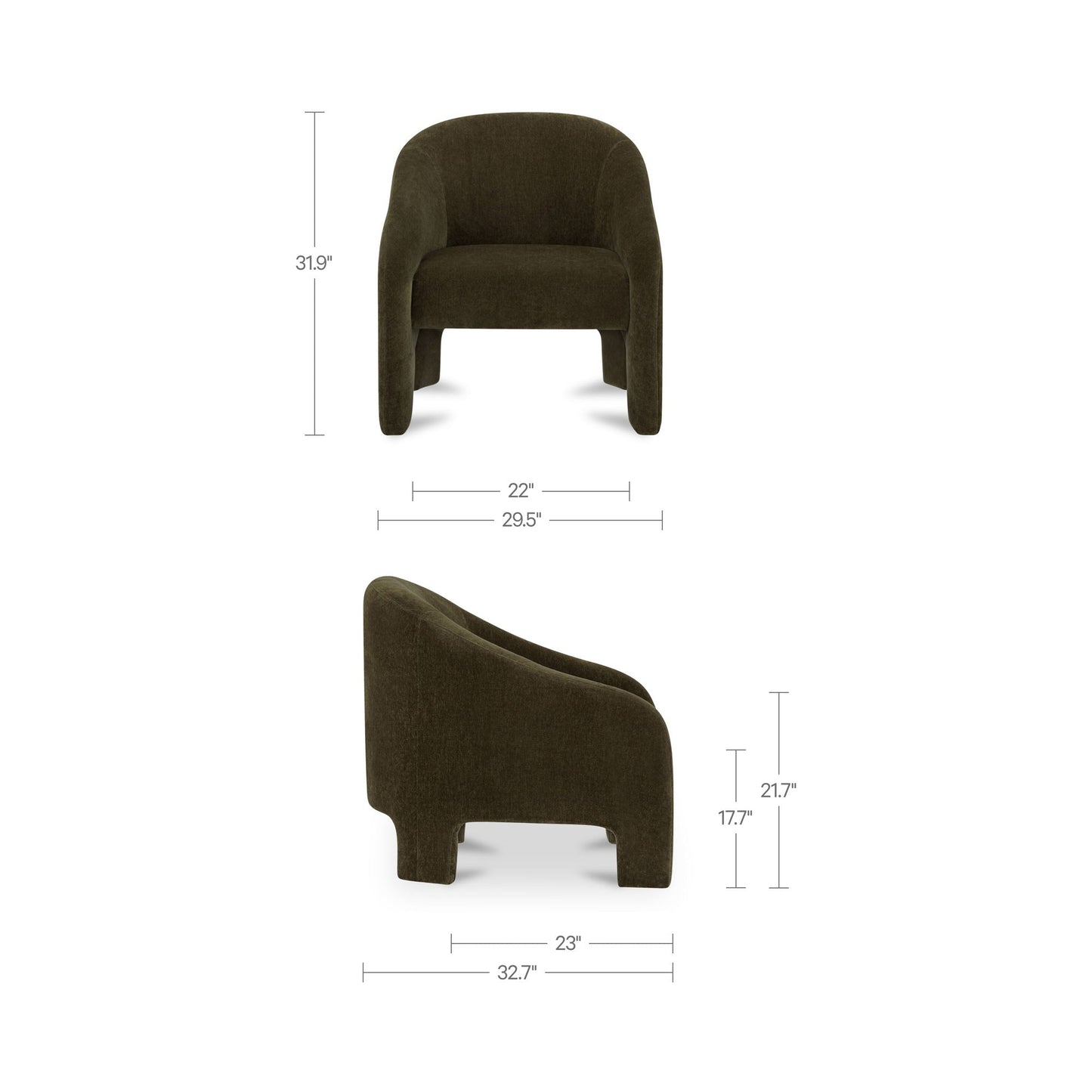Tuva Accent Chair Moes Home Collection Mhc Fo 1059 27 4