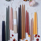 Taper Candles Pair in Various Sizes & Colors