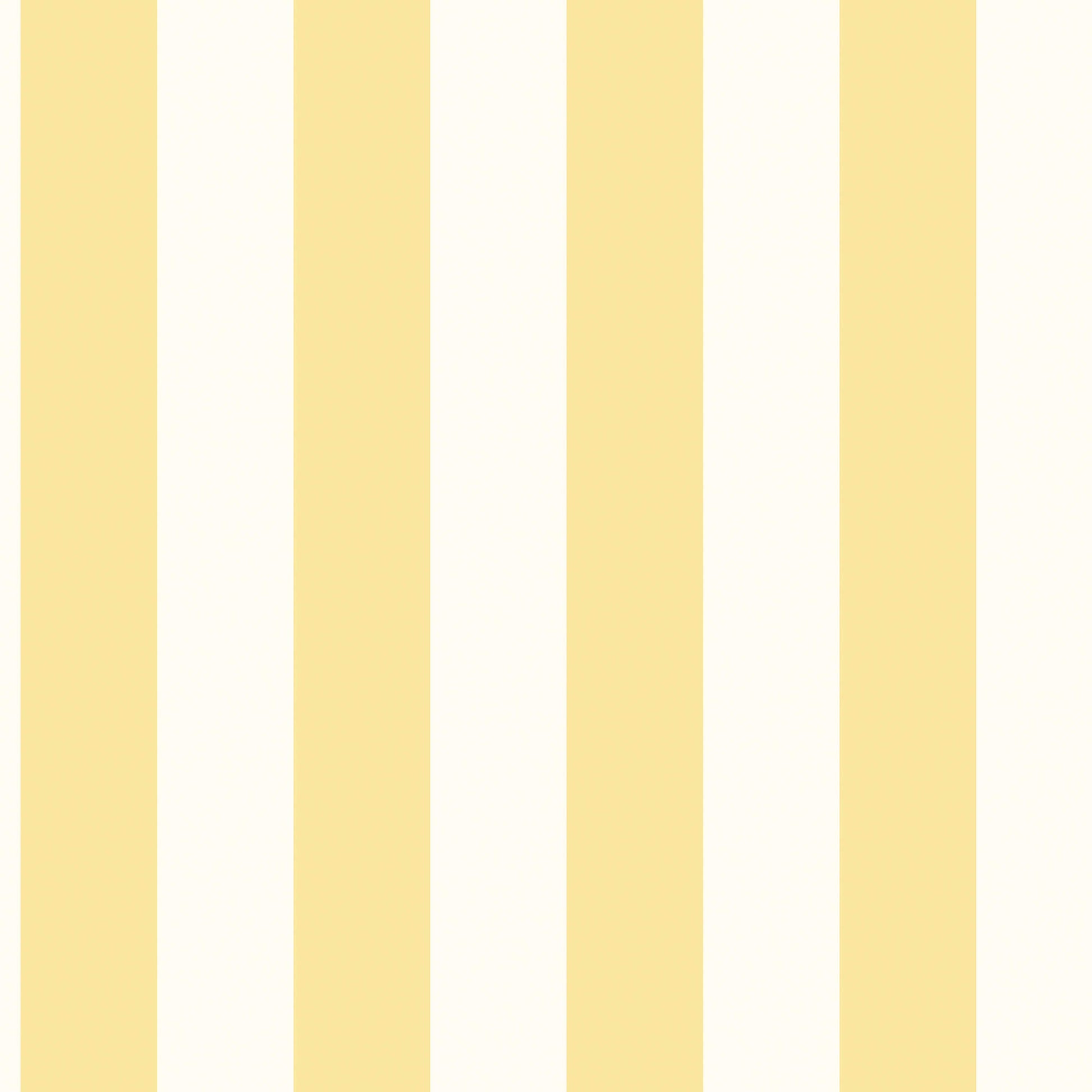 Awning Stripe Yellow/White Wallpaper from the Just Kitchens Collection by Galerie Wallcoverings