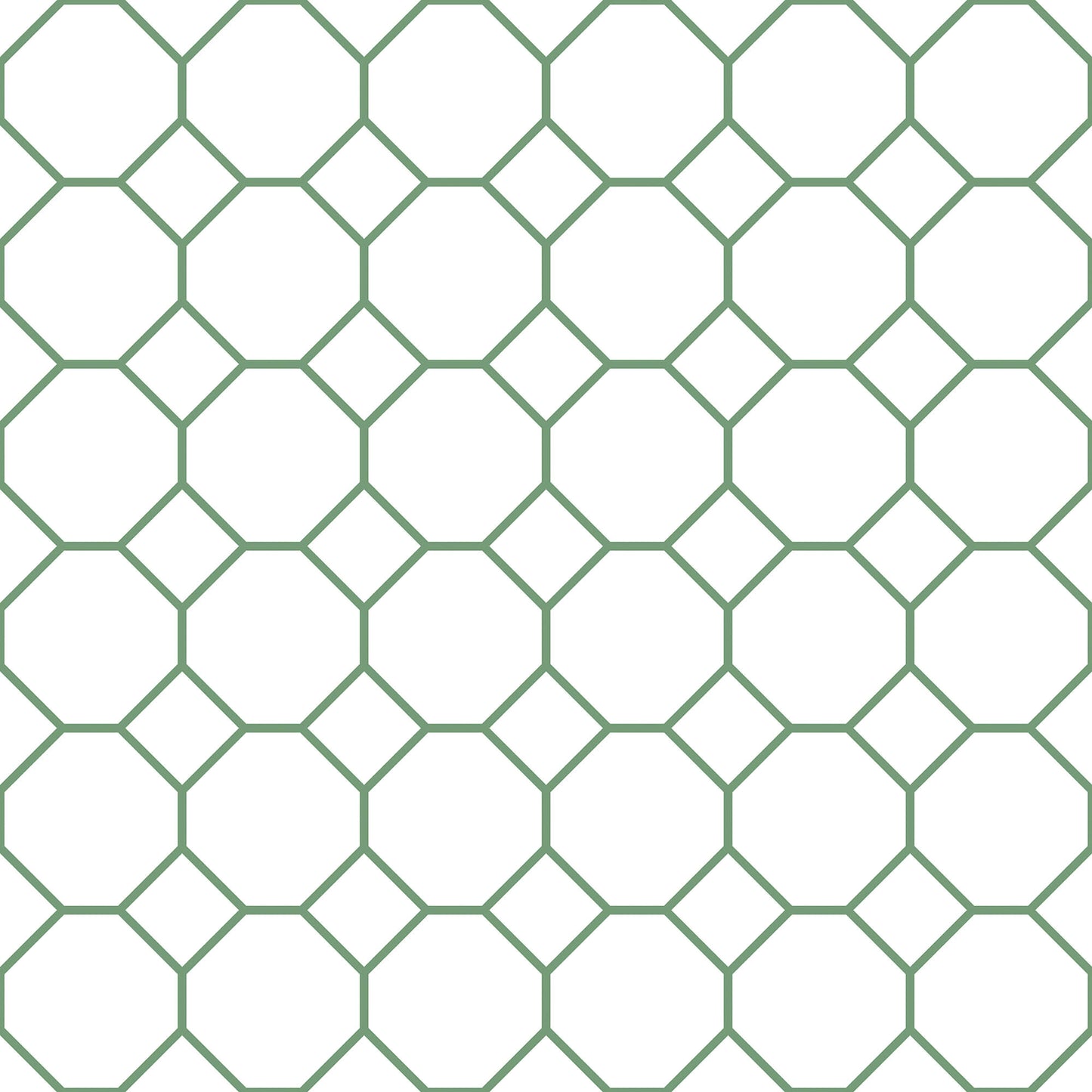 Bee Hive Green/White Wallpaper from the Just Kitchens Collection by Galerie Wallcoverings