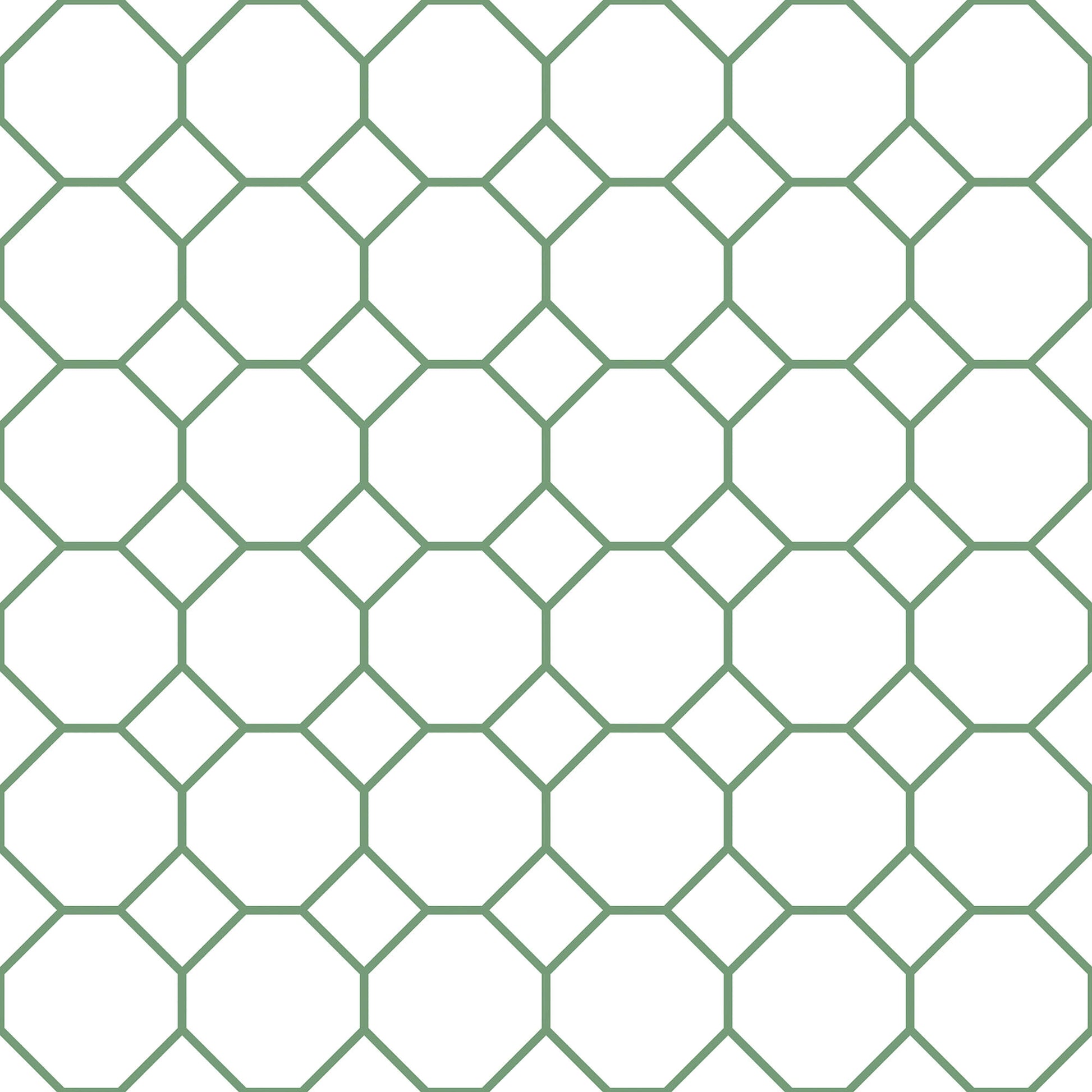 Bee Hive Green/White Wallpaper from the Just Kitchens Collection by Galerie Wallcoverings