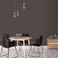 Bee Hive Black/White Wallpaper from the Just Kitchens Collection by Galerie Wallcoverings