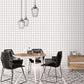 Bee Hive White/Black Wallpaper from the Just Kitchens Collection by Galerie Wallcoverings