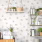 Coffee Beige Wallpaper from the Just Kitchens Collection by Galerie Wallcoverings