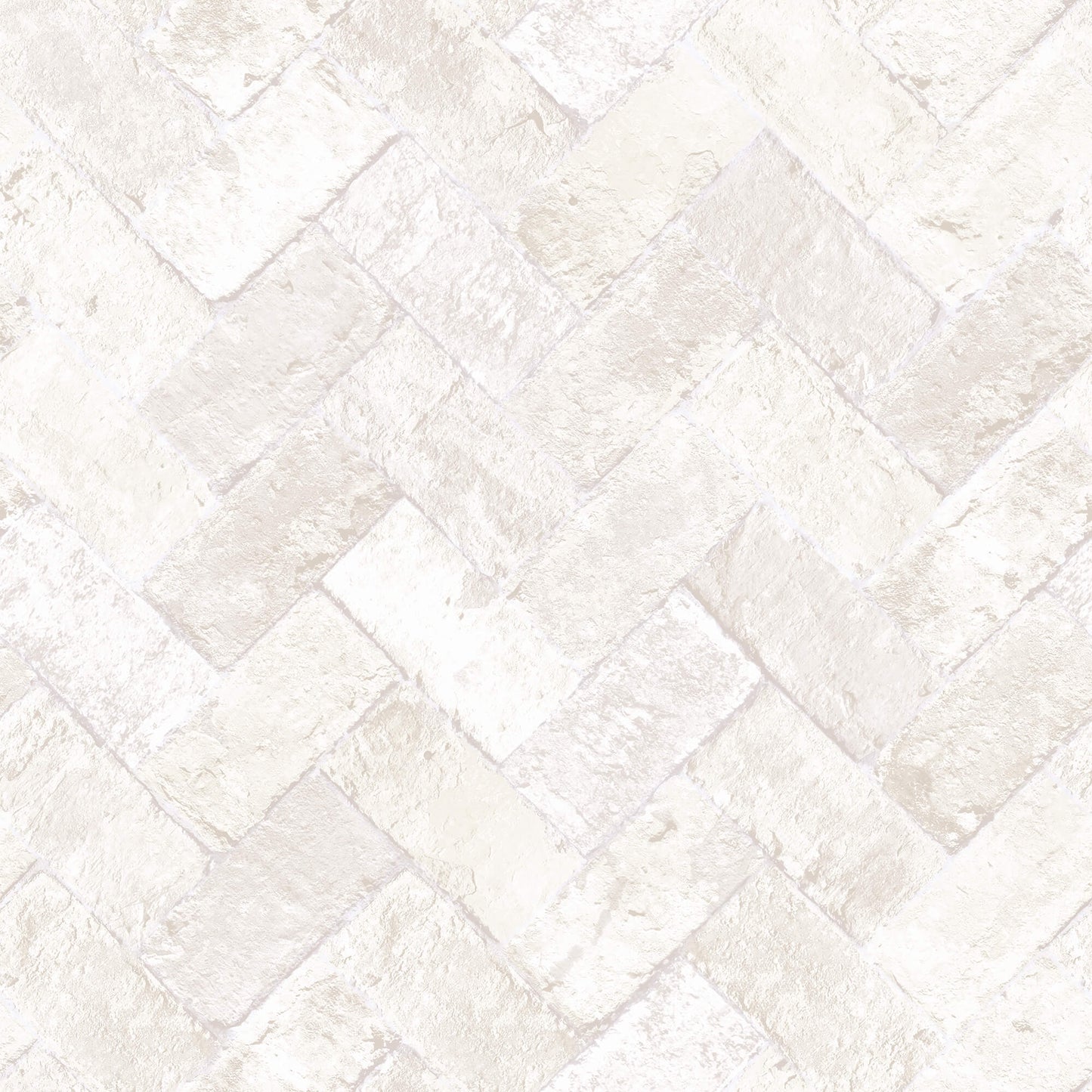 Herringbone Brick Beige Wallpaper from the Just Kitchens Collection by Galerie Wallcoverings