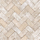 Herringbone Brick Beige/Grey Wallpaper from the Just Kitchens Collection by Galerie Wallcoverings