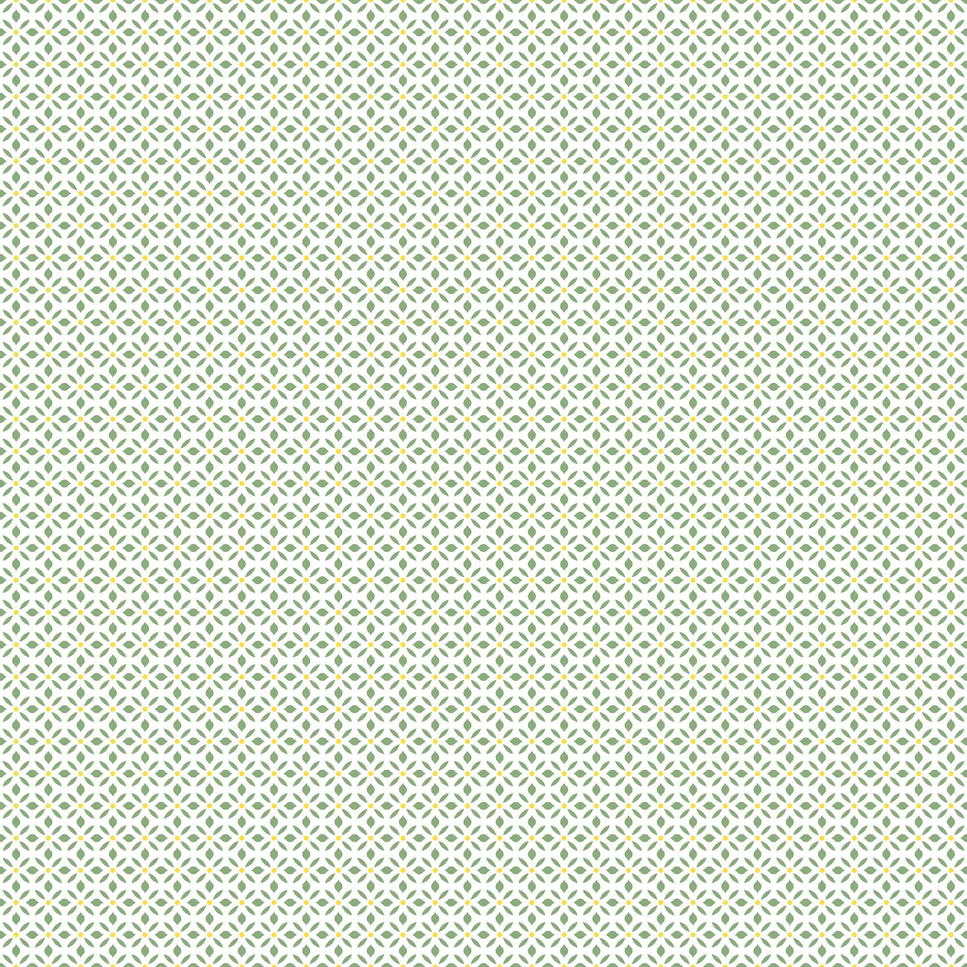 Leaf Dot Spot Green/Yellow Wallpaper from the Just Kitchens Collection by Galerie Wallcoverings