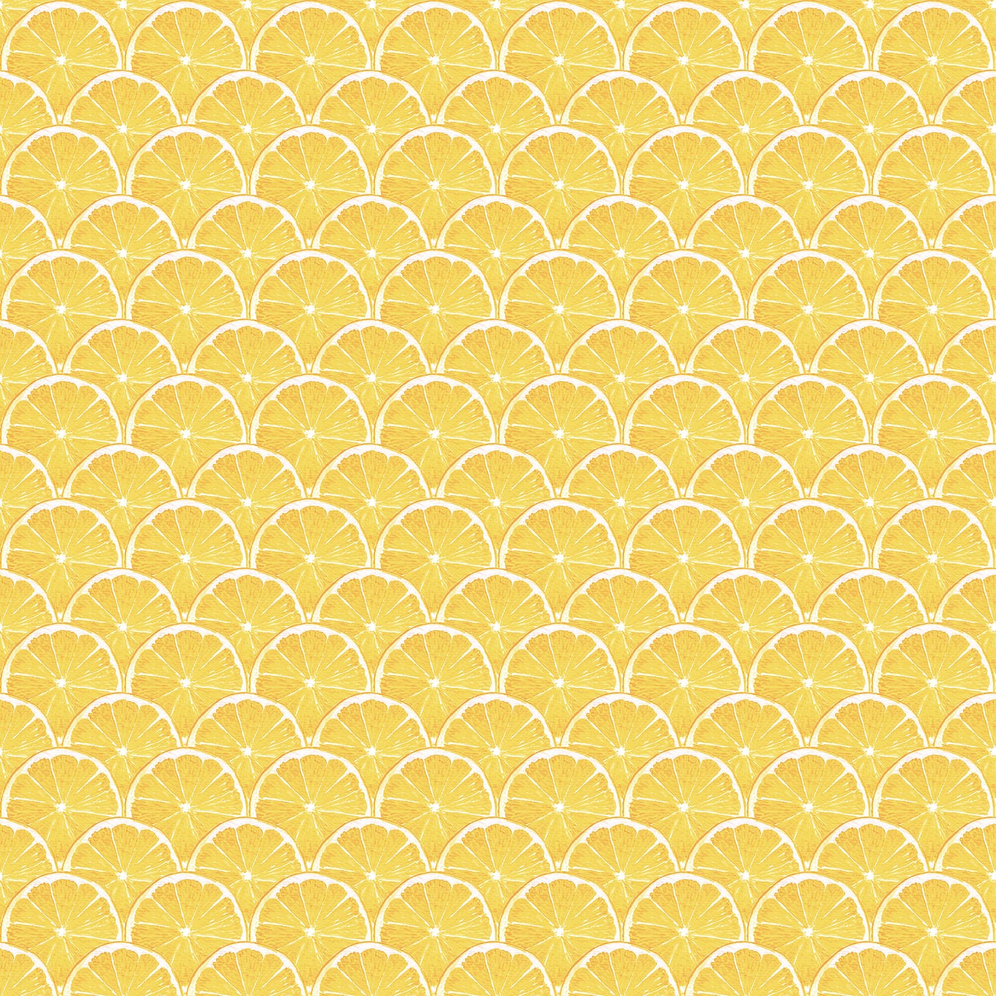 Lemon Scallop Yellow Wallpaper from the Just Kitchens Collection by Galerie Wallcoverings