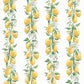 Lemon Stripe Yellow/Green Wallpaper from the Just Kitchens Collection by Galerie Wallcoverings