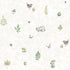 Meadow Spot Beige/Lilac Wallpaper from the Just Kitchens Collection by Galerie Wallcoverings