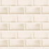 sample metro tile beige wallpaper from the just kitchens collection by galerie wallcoverings 1