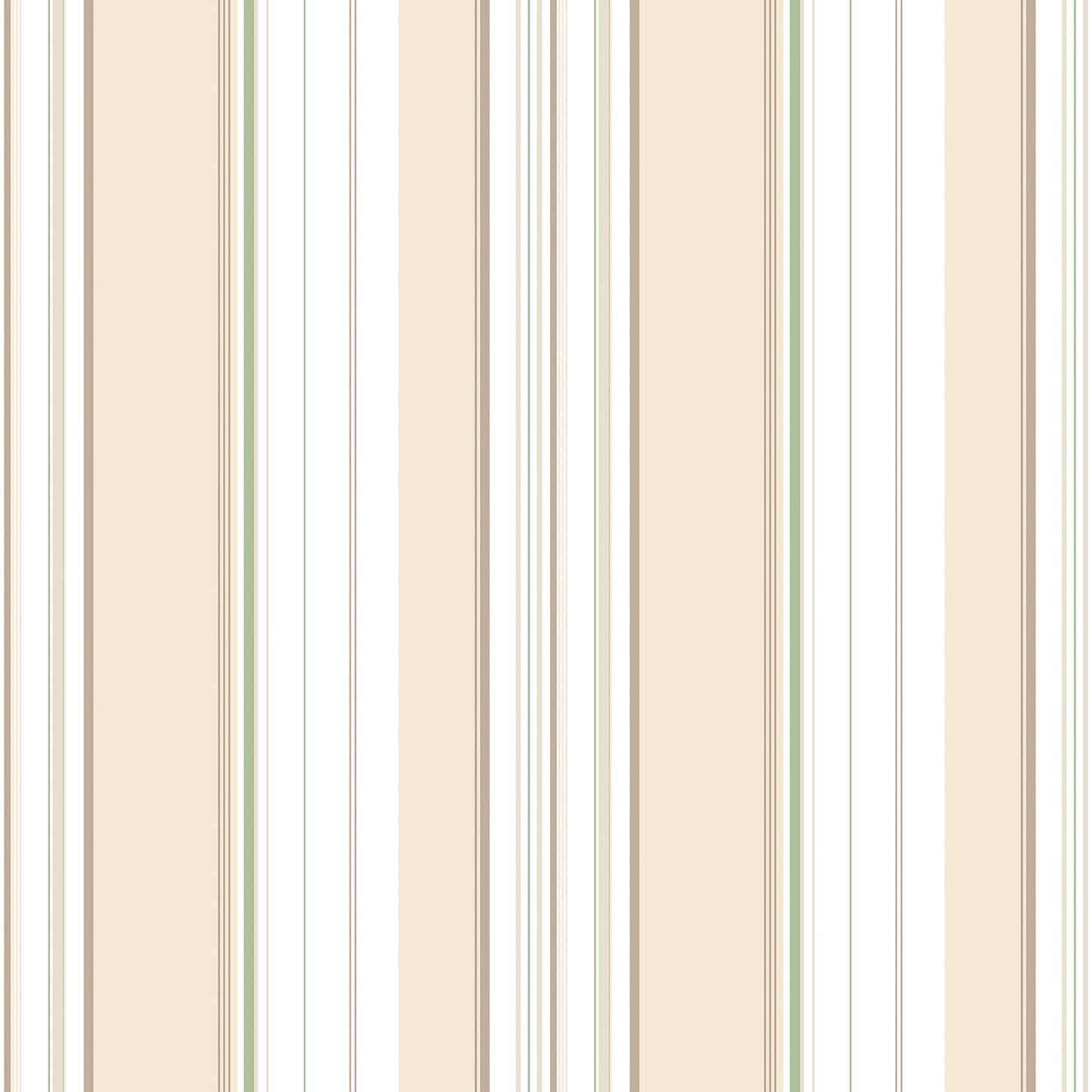 sample multi stripe taupe green wallpaper from the just kitchens collection by galerie wallcoverings 1