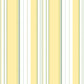 Multi Stripe Yellow/Green Wallpaper from the Just Kitchens Collection by Galerie Wallcoverings