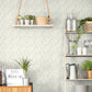 Spring Leaf Trail Lilac/Yellow Wallpaper from the Just Kitchens Collection by Galerie Wallcoverings