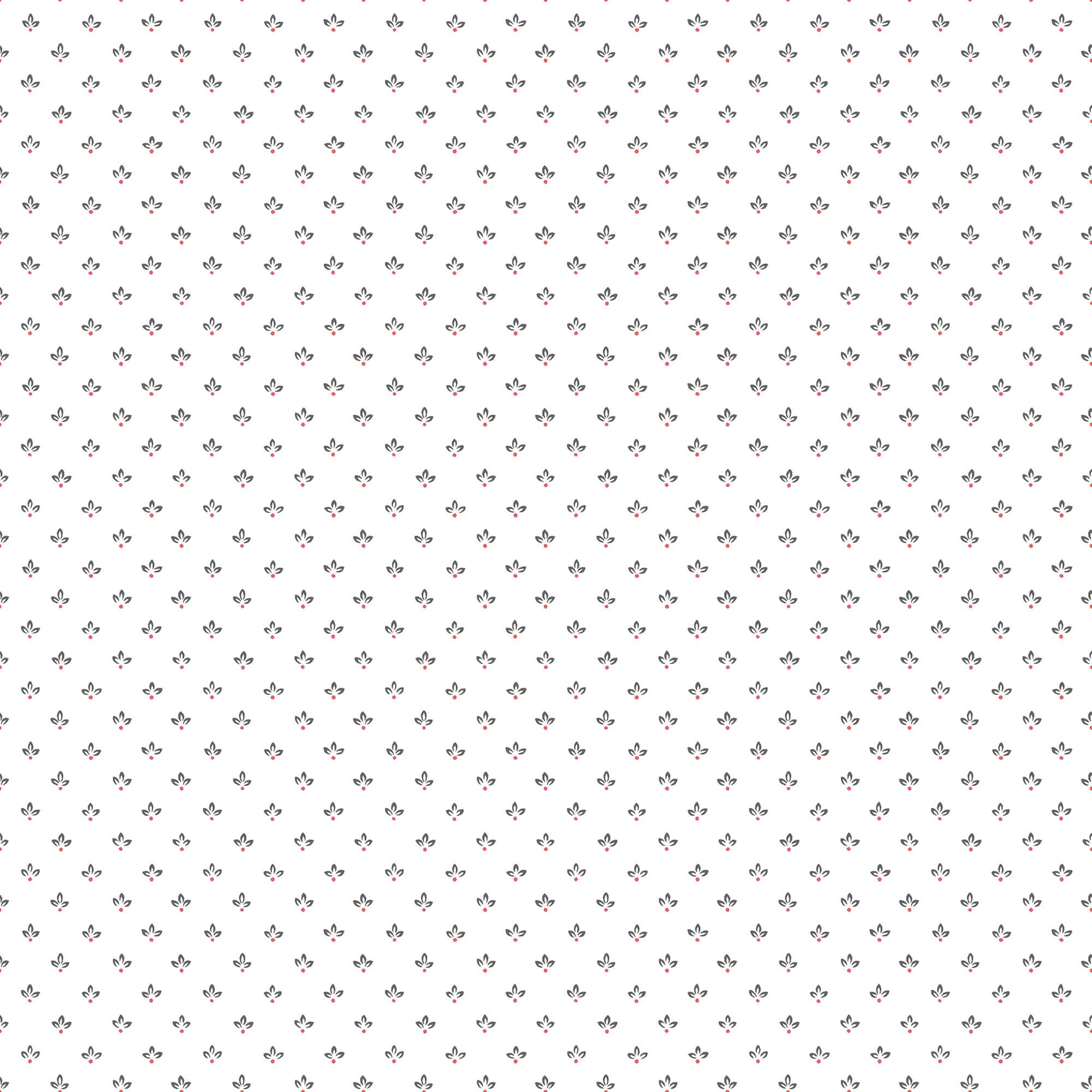 Tri Leaf Black/Red Wallpaper from the Just Kitchens Collection by Galerie Wallcoverings