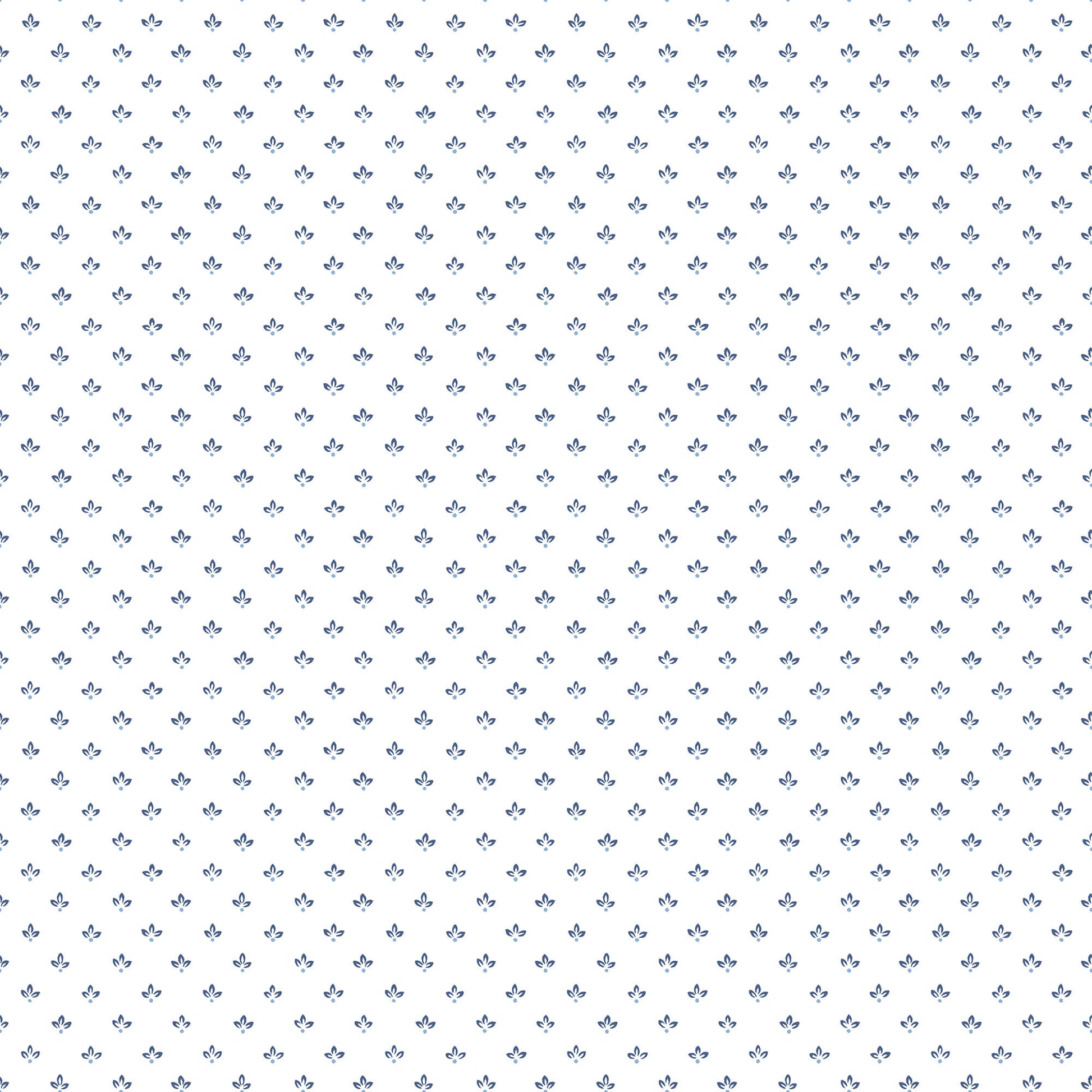 Tri Leaf Navy/Blue Wallpaper from the Just Kitchens Collection by Galerie Wallcoverings