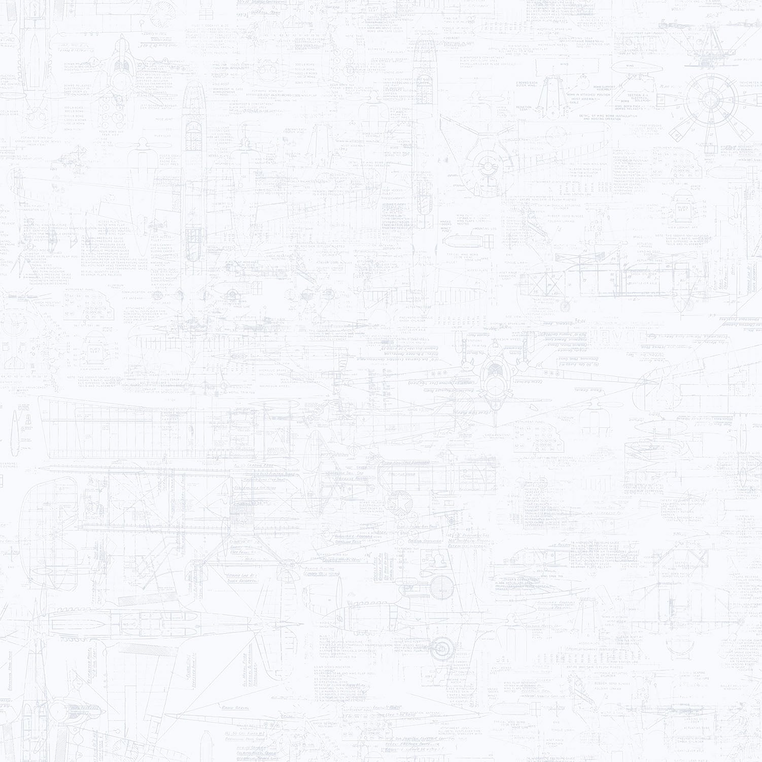 sample blueprint white wallpaper from the nostalgie collection by galerie wallcoverings 1