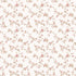 Delicate Floral Cranberry/Tan Wallpaper from the Small Prints Collection by Galerie Wallcoverings