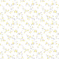 Delicate Floral Yellow/Grey Wallpaper from the Small Prints Collection by Galerie Wallcoverings