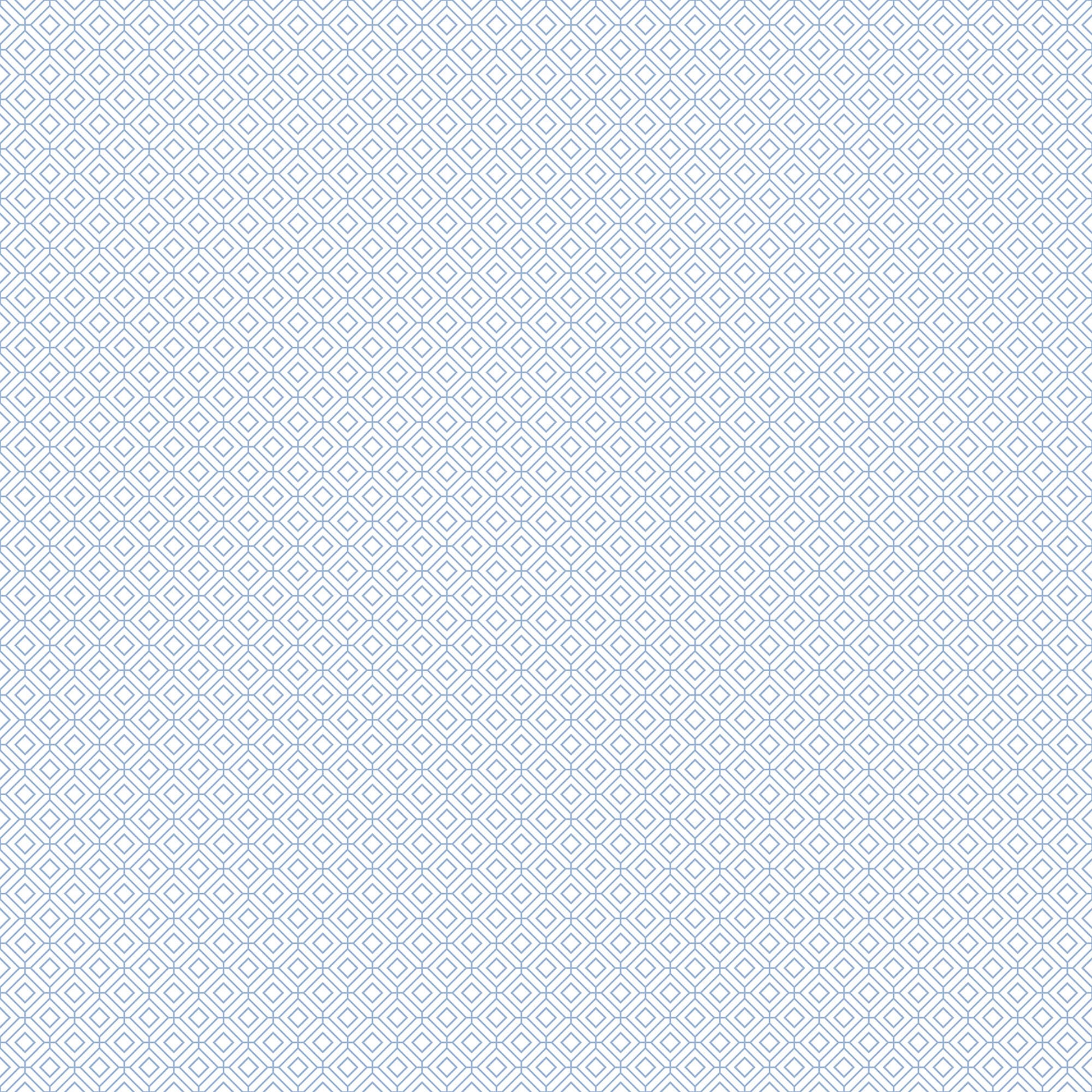 Diamond Grid Blue Wallpaper from the Small Prints Collection by Galerie Wallcoverings