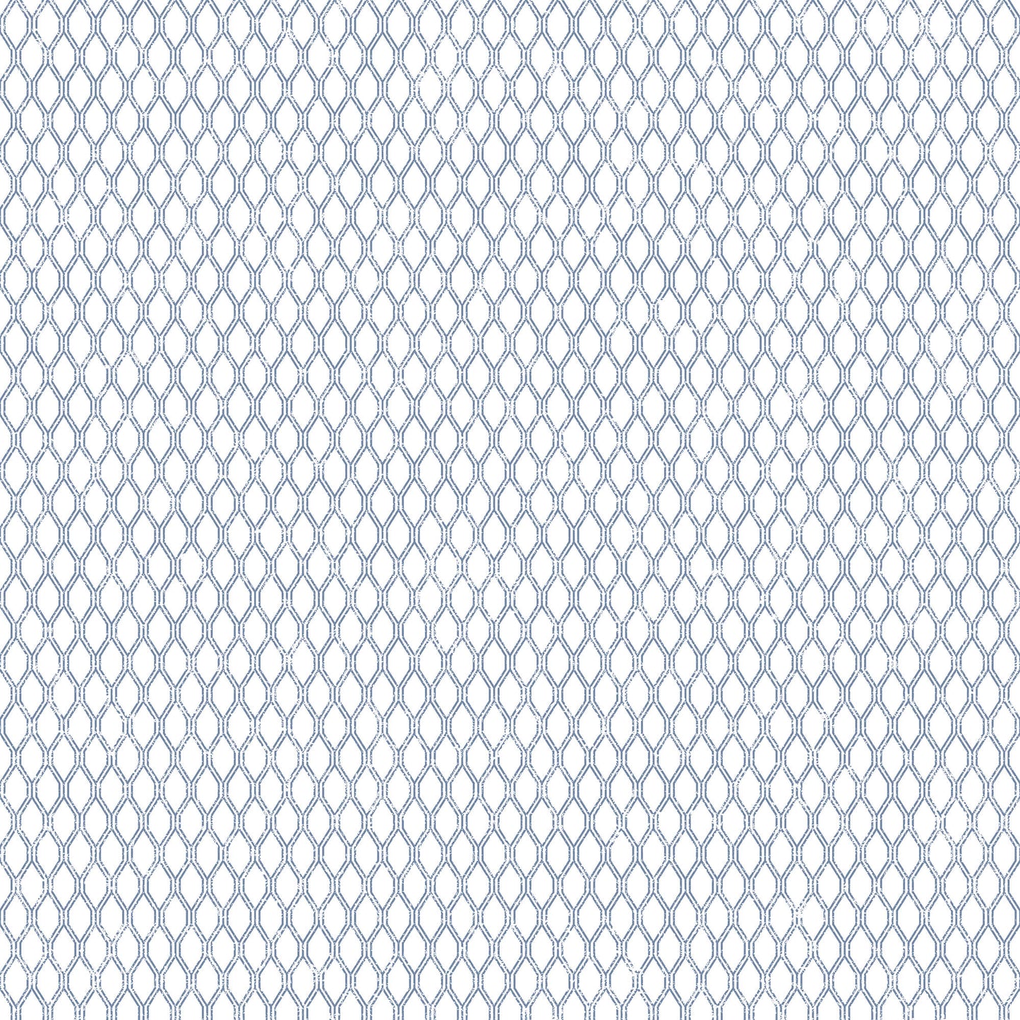 Double Links Navy Wallpaper from the Small Prints Collection by Galerie Wallcoverings