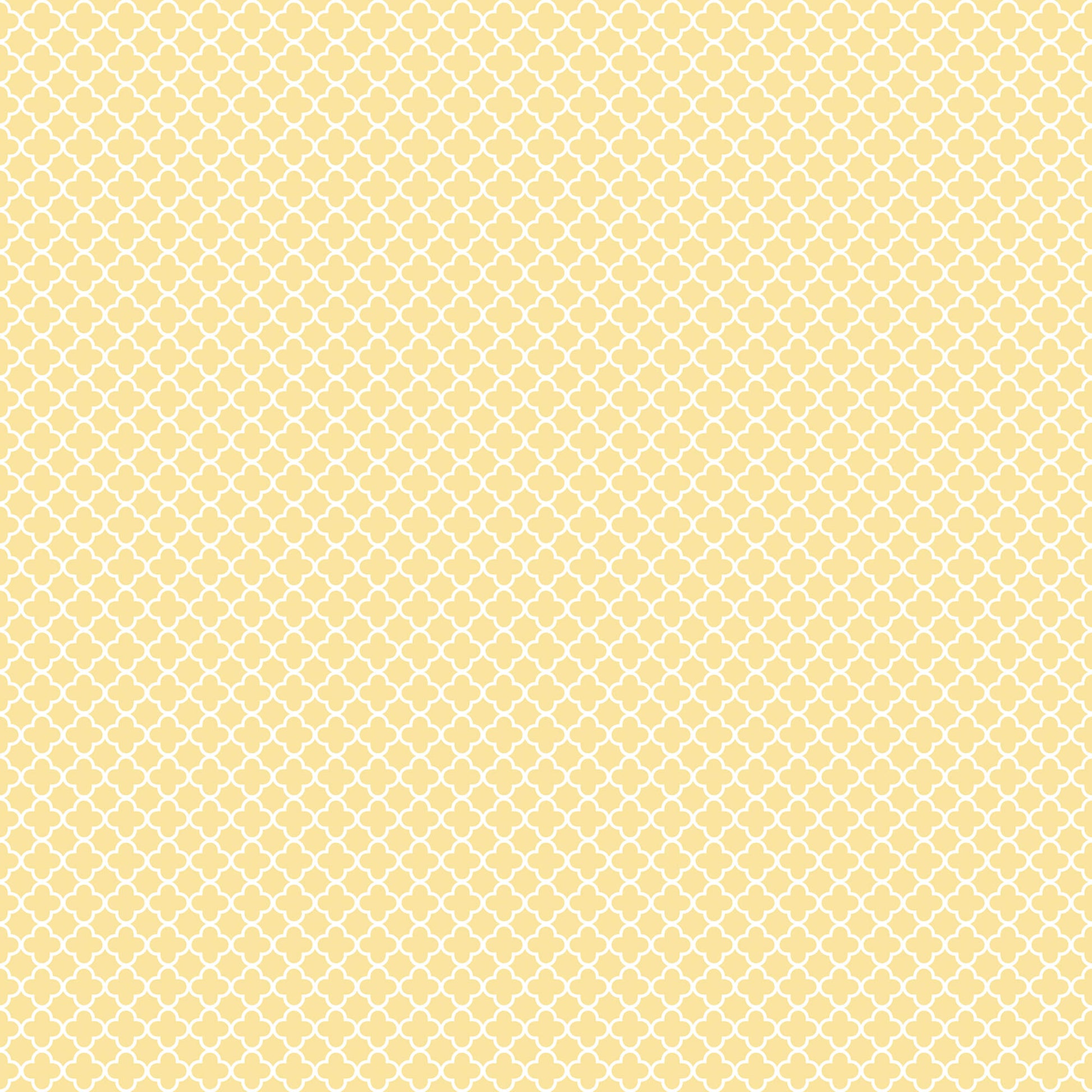 Medallion Yellow Wallpaper from the Small Prints Collection by Galerie Wallcoverings