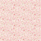 Mini Mod Floral Cranberry/Tan Wallpaper from the Small Prints Collection by Galerie Wallcoverings