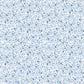 Mini Mod Floral Navy Wallpaper from the Small Prints Collection by Galerie Wallcoverings