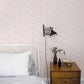 Mini Mod Floral Pink/Green Wallpaper from the Small Prints Collection by Galerie Wallcoverings