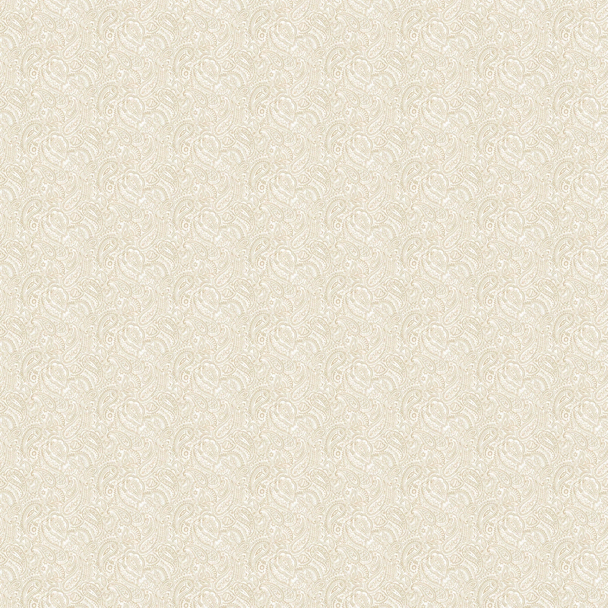 Small Paisley Beige Wallpaper from the Small Prints Collection by Galerie Wallcoverings