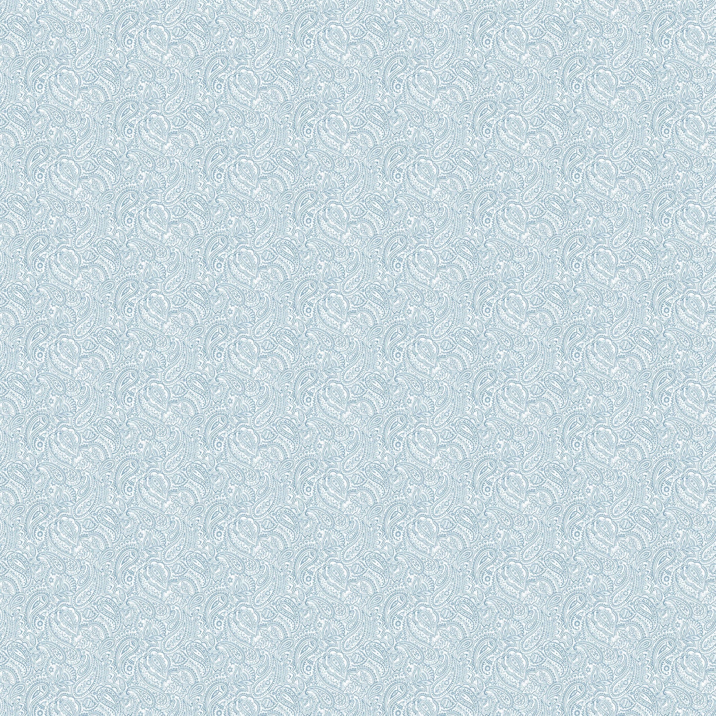 Small Paisley Blue Wallpaper from the Small Prints Collection by Galerie Wallcoverings