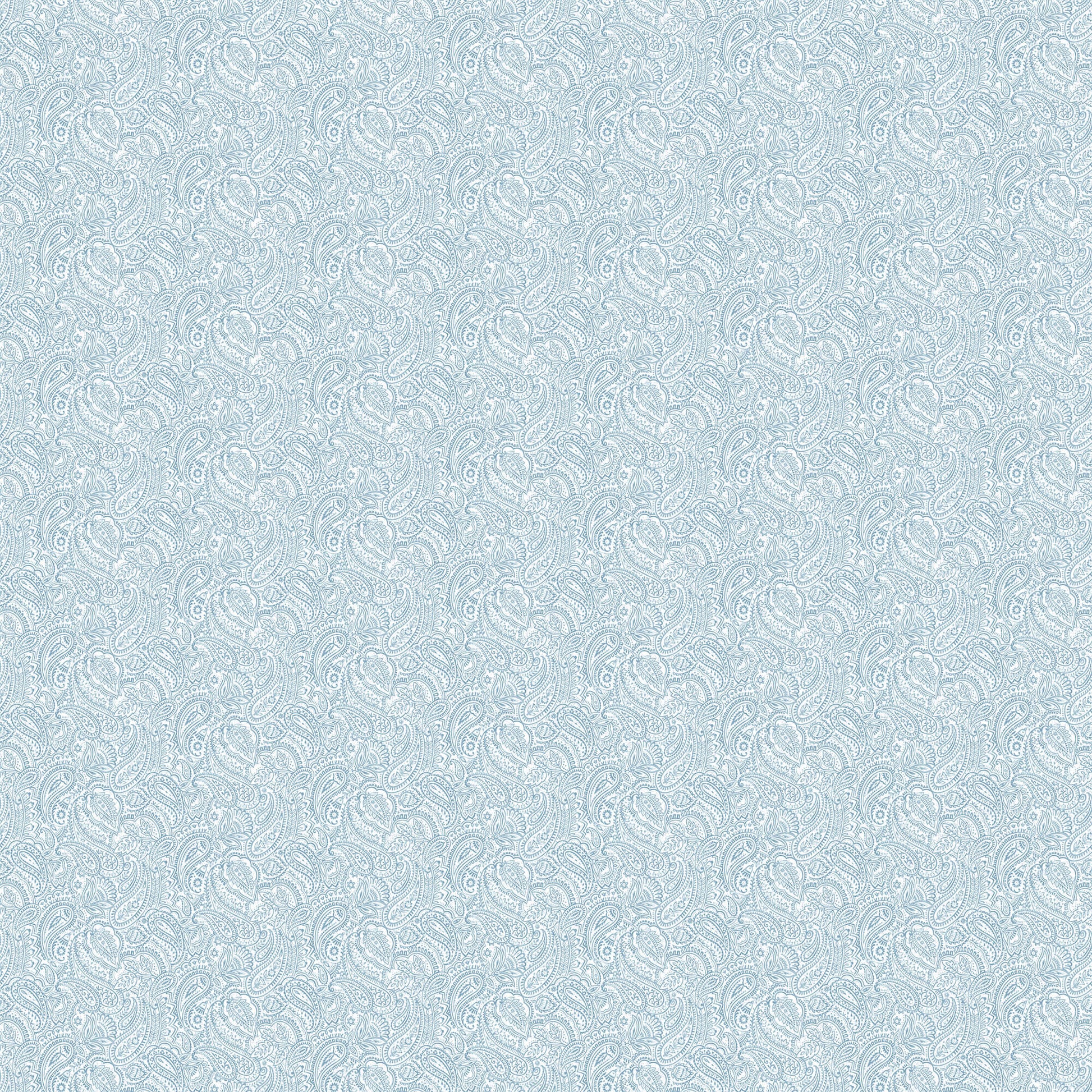 Small Paisley Blue Wallpaper from the Small Prints Collection by Galerie Wallcoverings