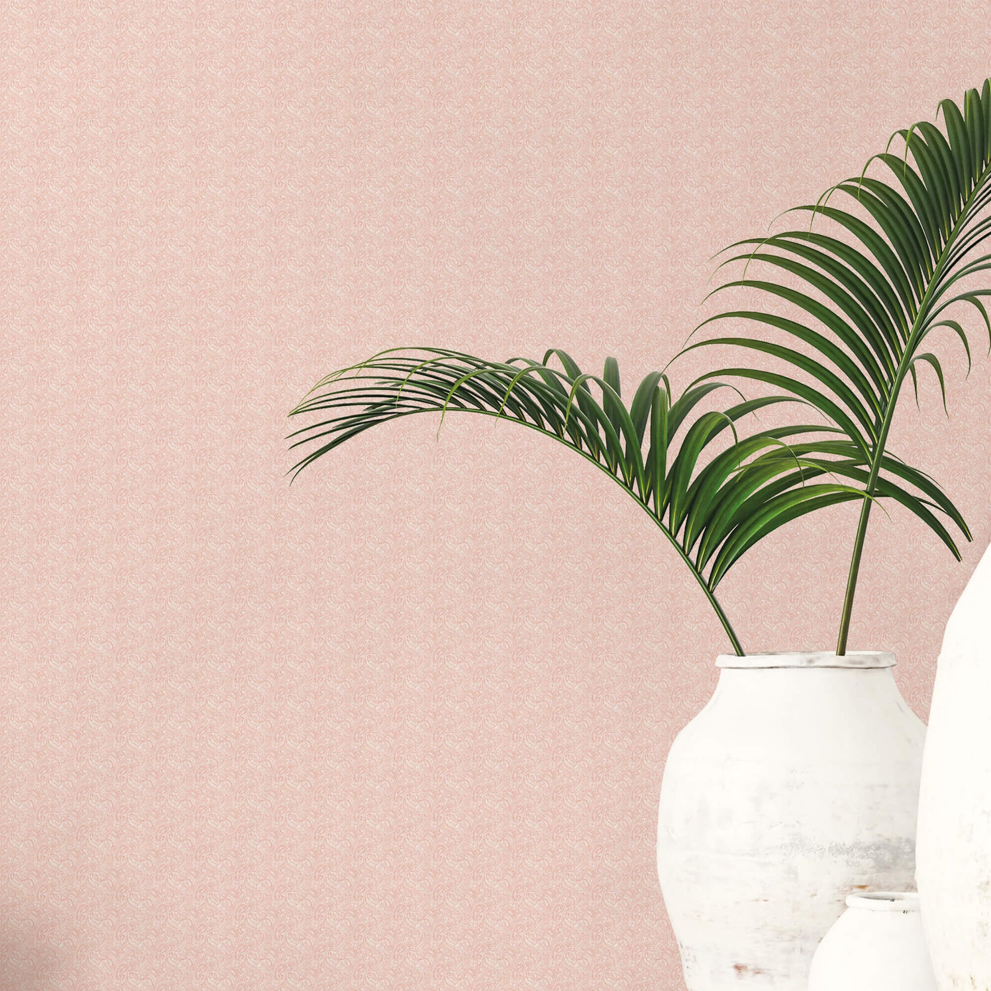 Small Paisley Blush Wallpaper from the Small Prints Collection by Galerie Wallcoverings