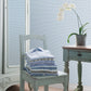Tulip Flip Blue/Mint Wallpaper from the Small Prints Collection by Galerie Wallcoverings