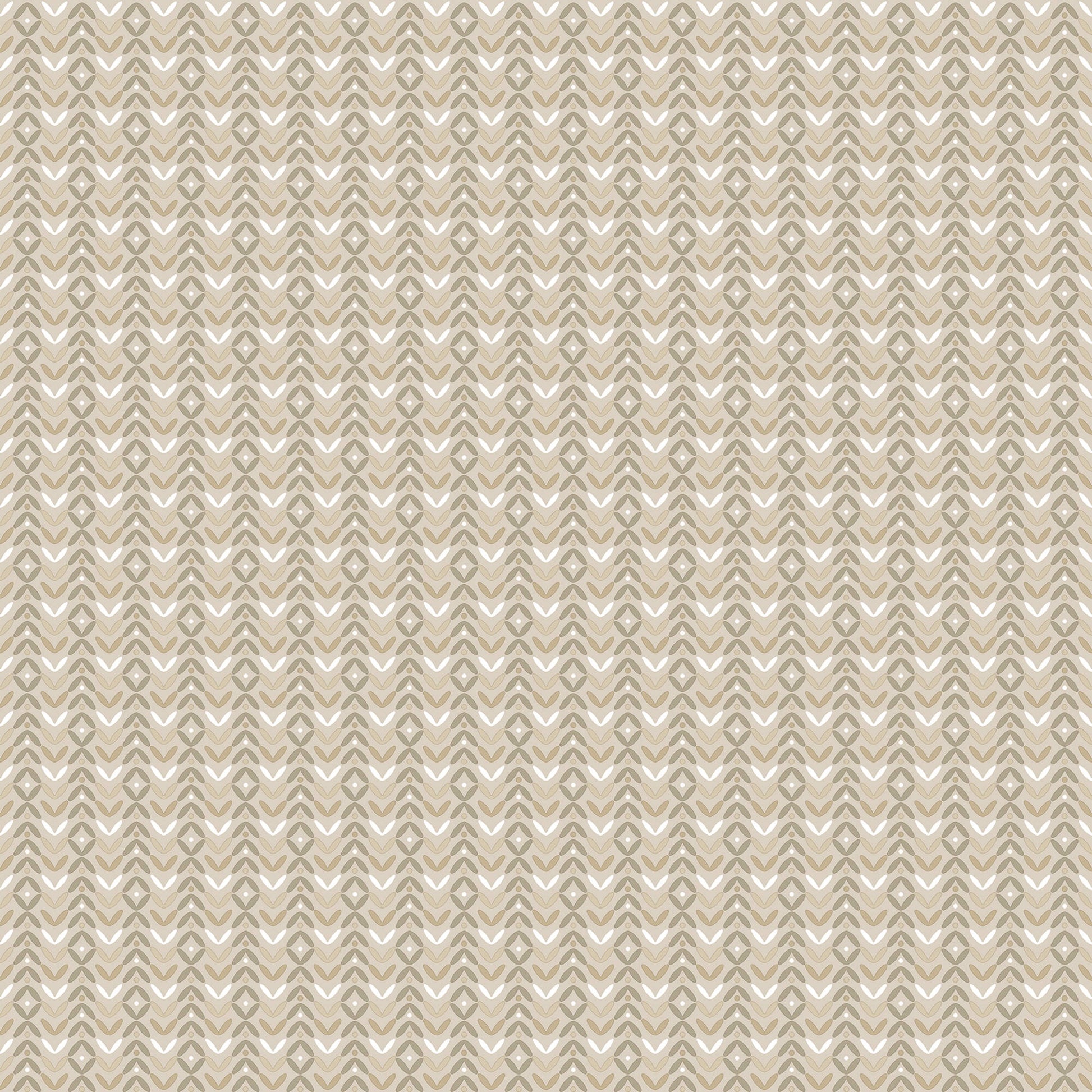 Tulip Flip Taupe Wallpaper from the Small Prints Collection by Galerie Wallcoverings