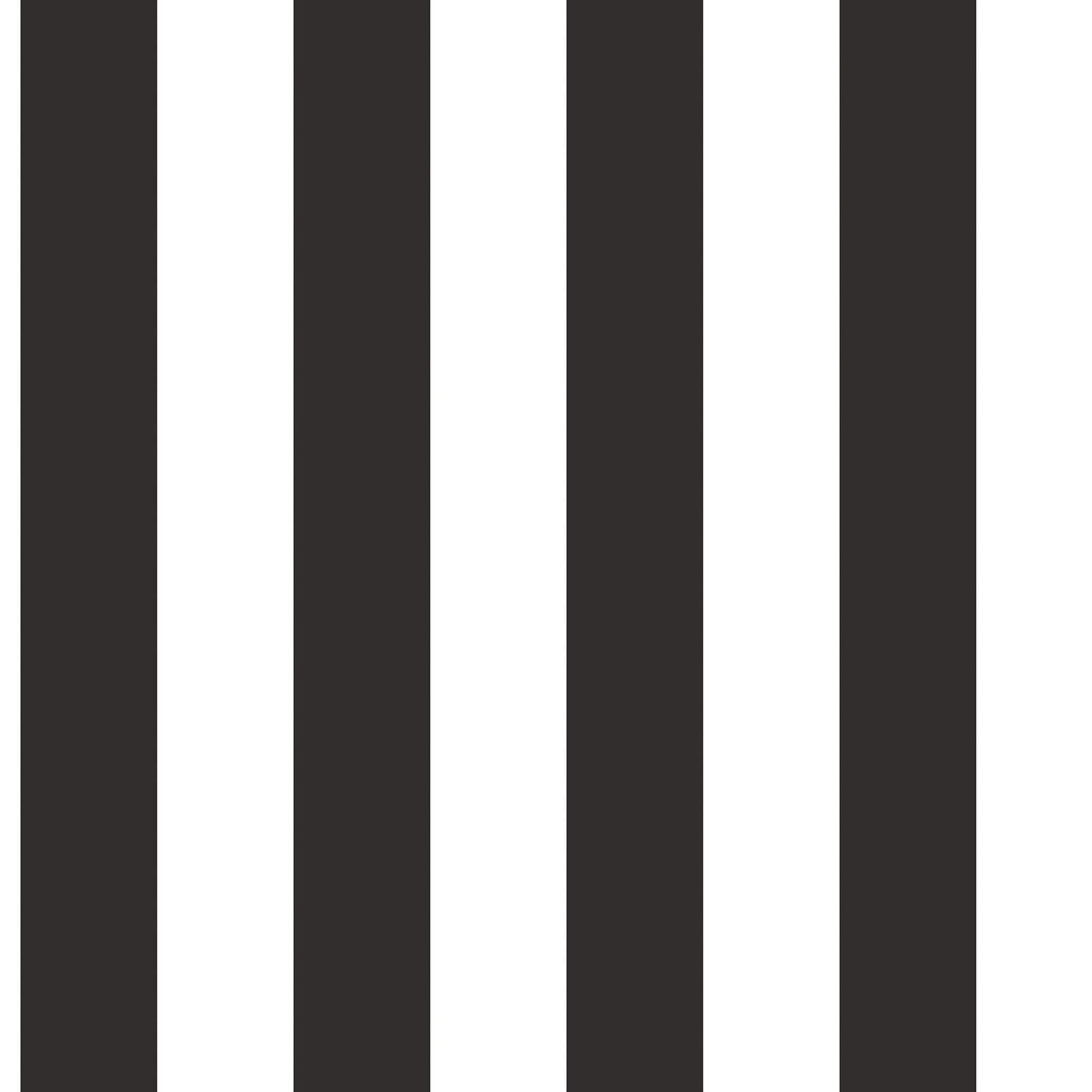 sample awning stripe black wallpaper from the just kitchens collection by galerie wallcoverings 1