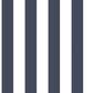 Awning Stripe Navy Wallpaper from the Just Kitchens Collection by Galerie Wallcoverings