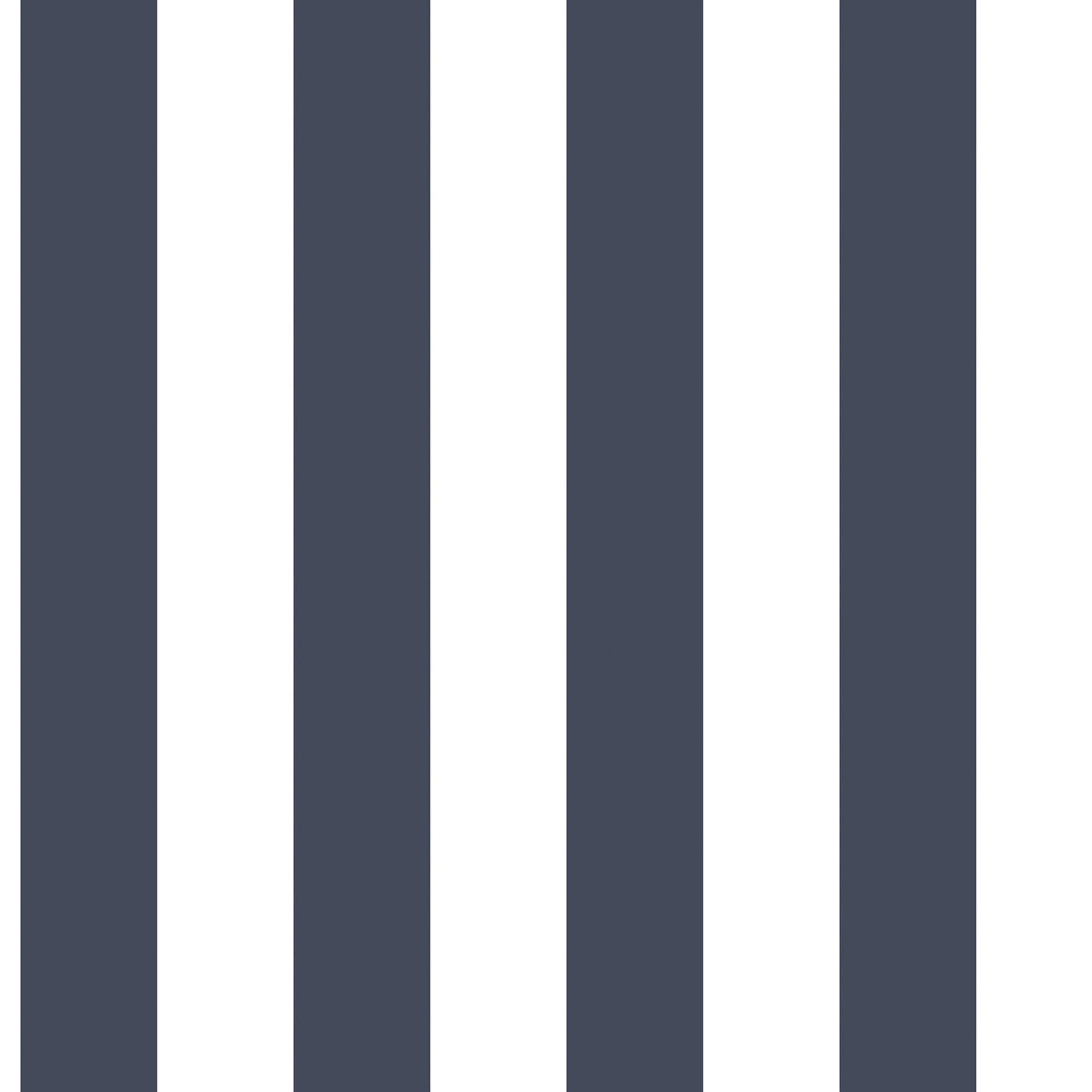 Awning Stripe Navy Wallpaper from the Just Kitchens Collection by Galerie Wallcoverings