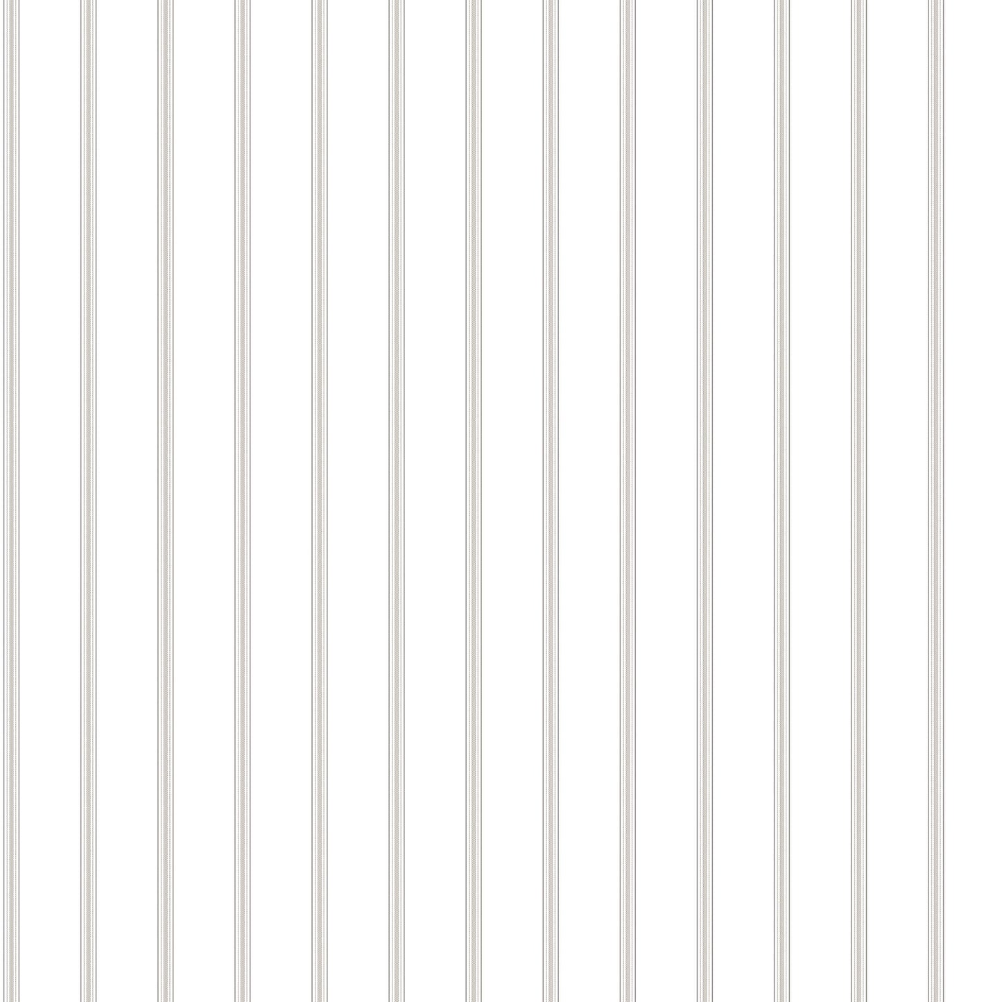 Napkin Stripe Grey/Beige Wallpaper from the Just Kitchens Collection by Galerie Wallcoverings