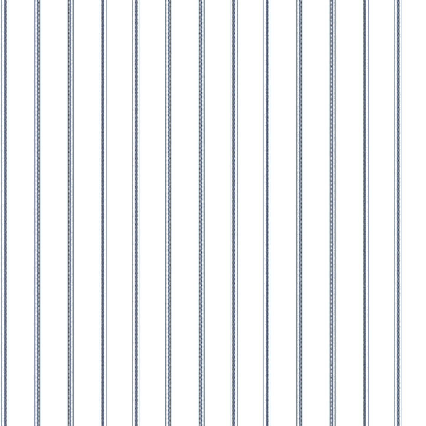Napkin Stripe Navy/Blue Wallpaper from the Just Kitchens Collection by Galerie Wallcoverings