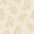 Sample Acanthus  Wallpaper in Cream/Beige/Gold