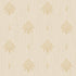 Sample Italian Motif Wallpaper in Cream/Beige/Gold