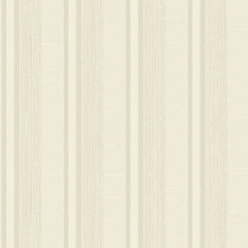 Sample Silk Stripe Wallpaper in Cream