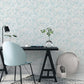 Bubble Up Aqua Wallpaper from the Atmosphere Collection by Galerie Wallcoverings
