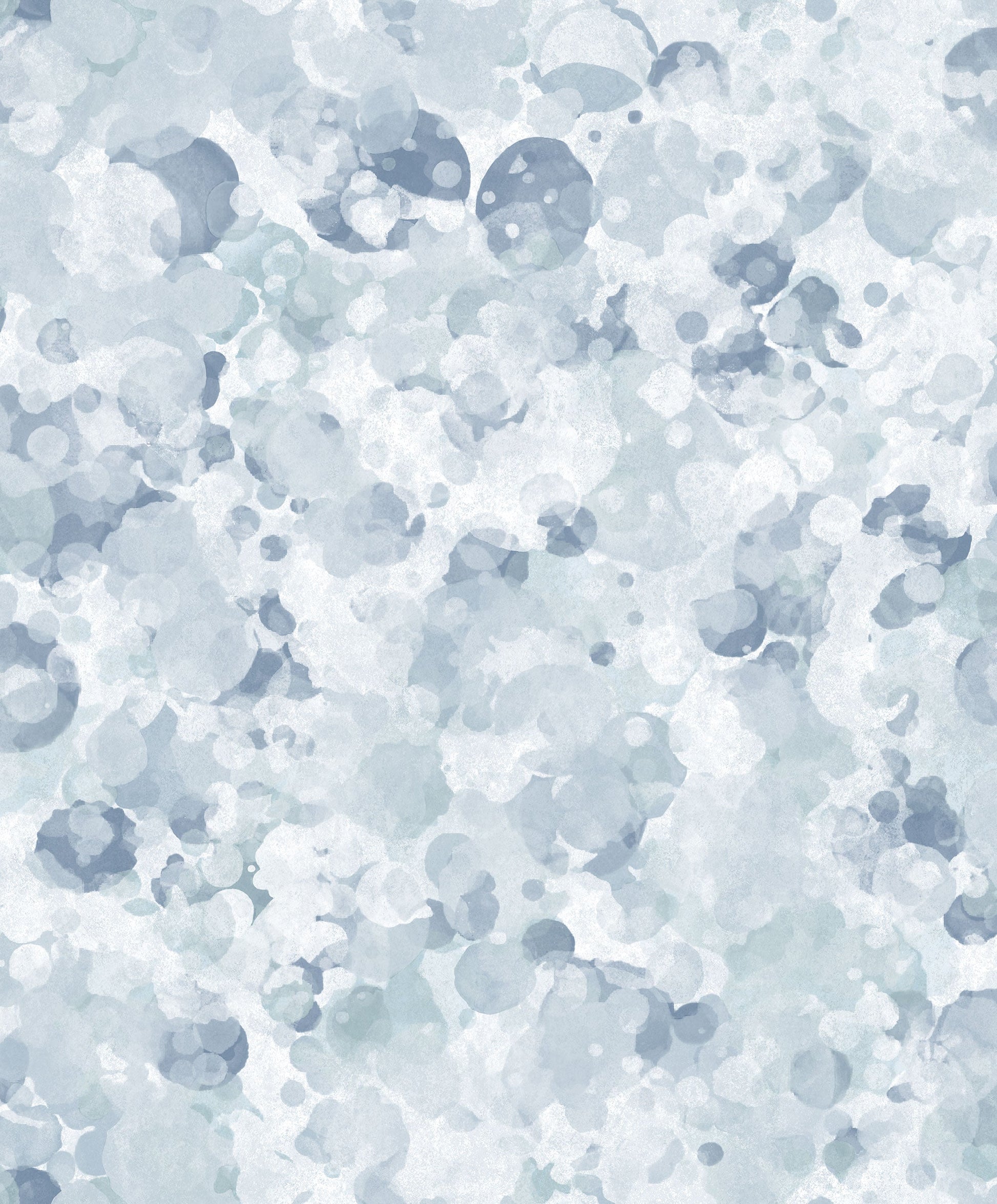Bubble Up Blue Wallpaper from the Atmosphere Collection by Galerie Wallcoverings