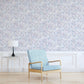 Bubble Up Purple Wallpaper from the Atmosphere Collection by Galerie Wallcoverings