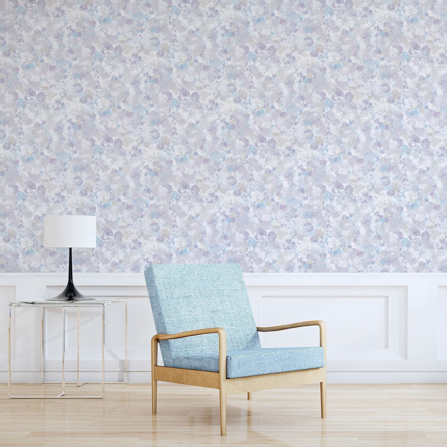 Bubble Up Purple Wallpaper from the Atmosphere Collection by Galerie Wallcoverings